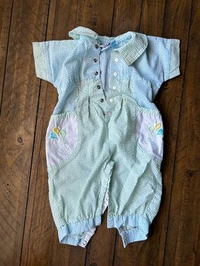 Vintage Baby Boy Outfit